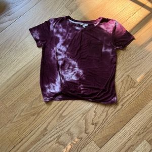 Girls Knot Front Tee